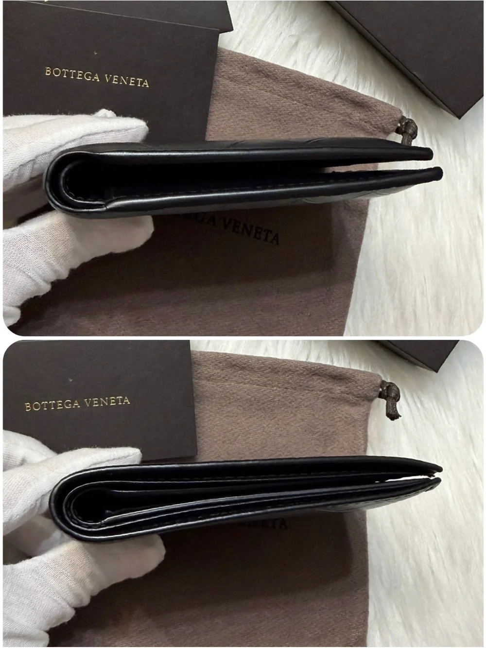 Bottega Veneta Intrecciato Bifold Mens Wallet